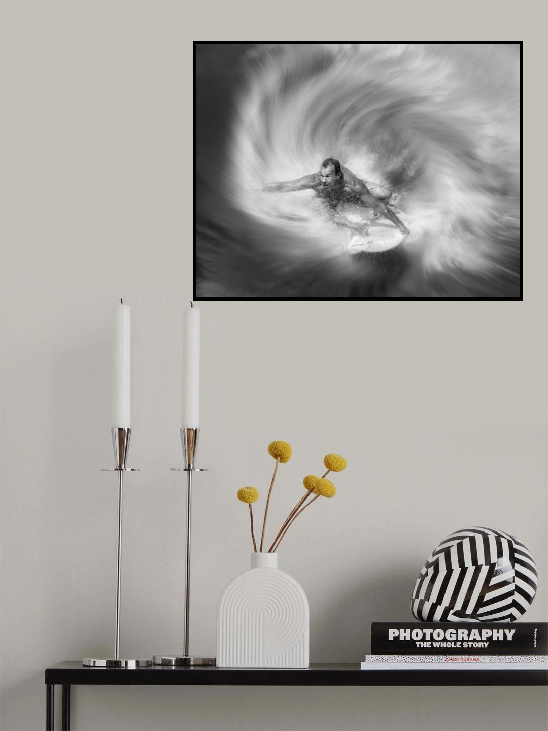 out of wave Poster och Canvastavla
