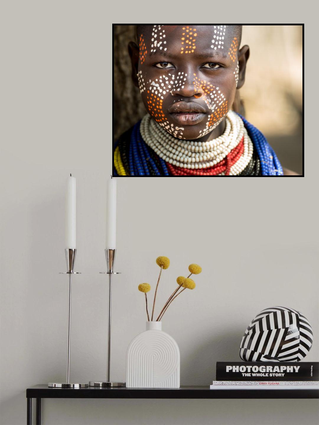 Karo tribe Poster och Canvastavla