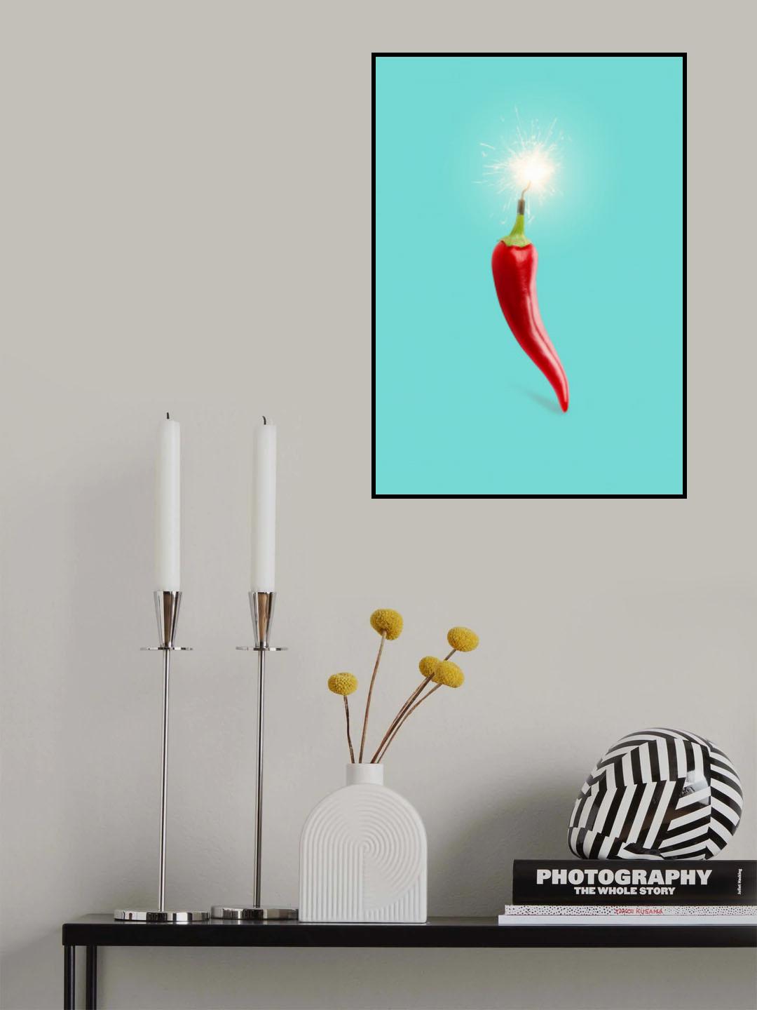 Hot explosion Poster och Canvastavla