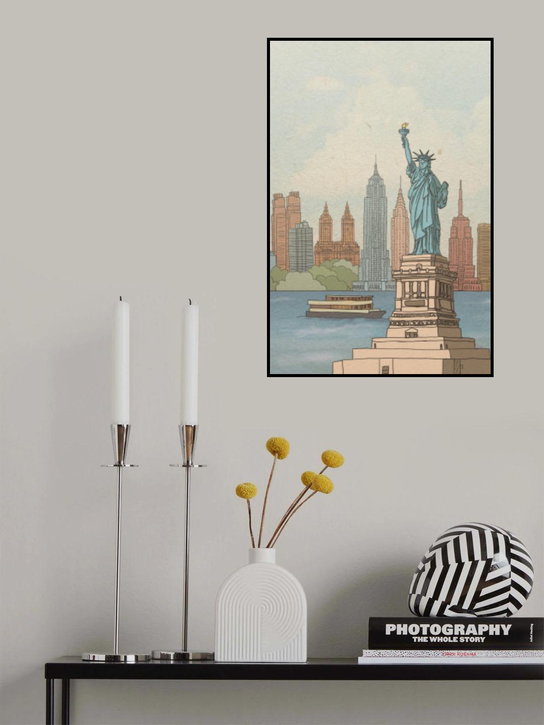 New York, New York Poster och Canvastavla