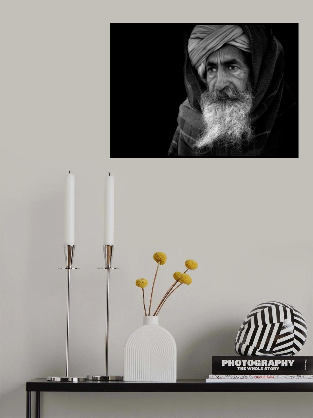 Cold Gaze Poster och Canvastavla