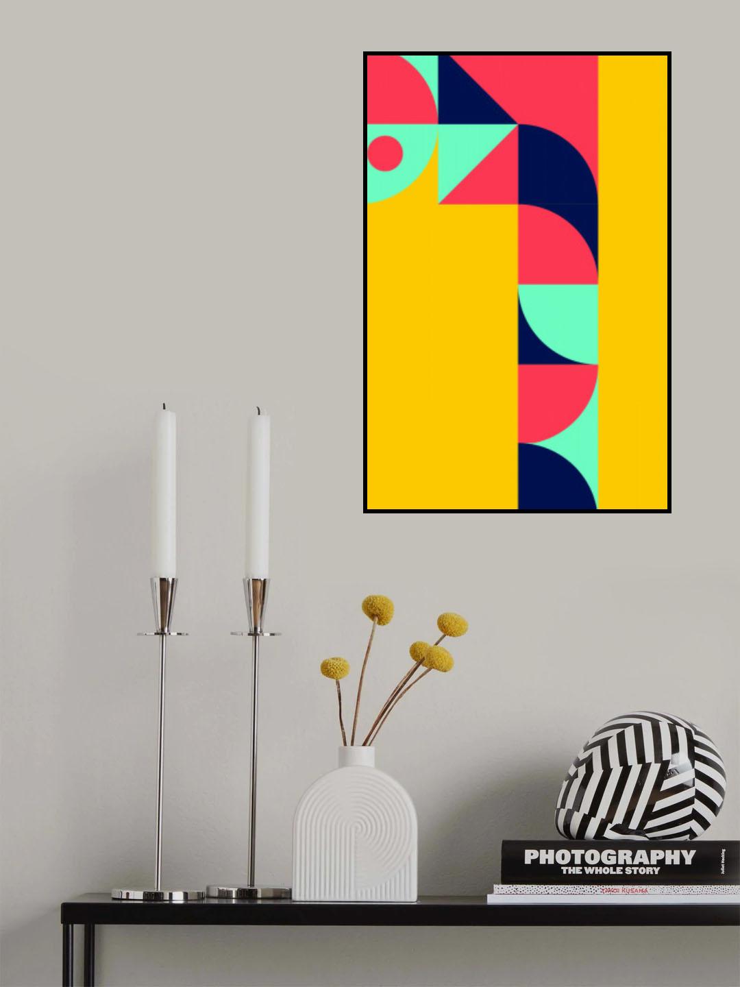 Bold Bauhaus Series #1 Poster och Canvastavla