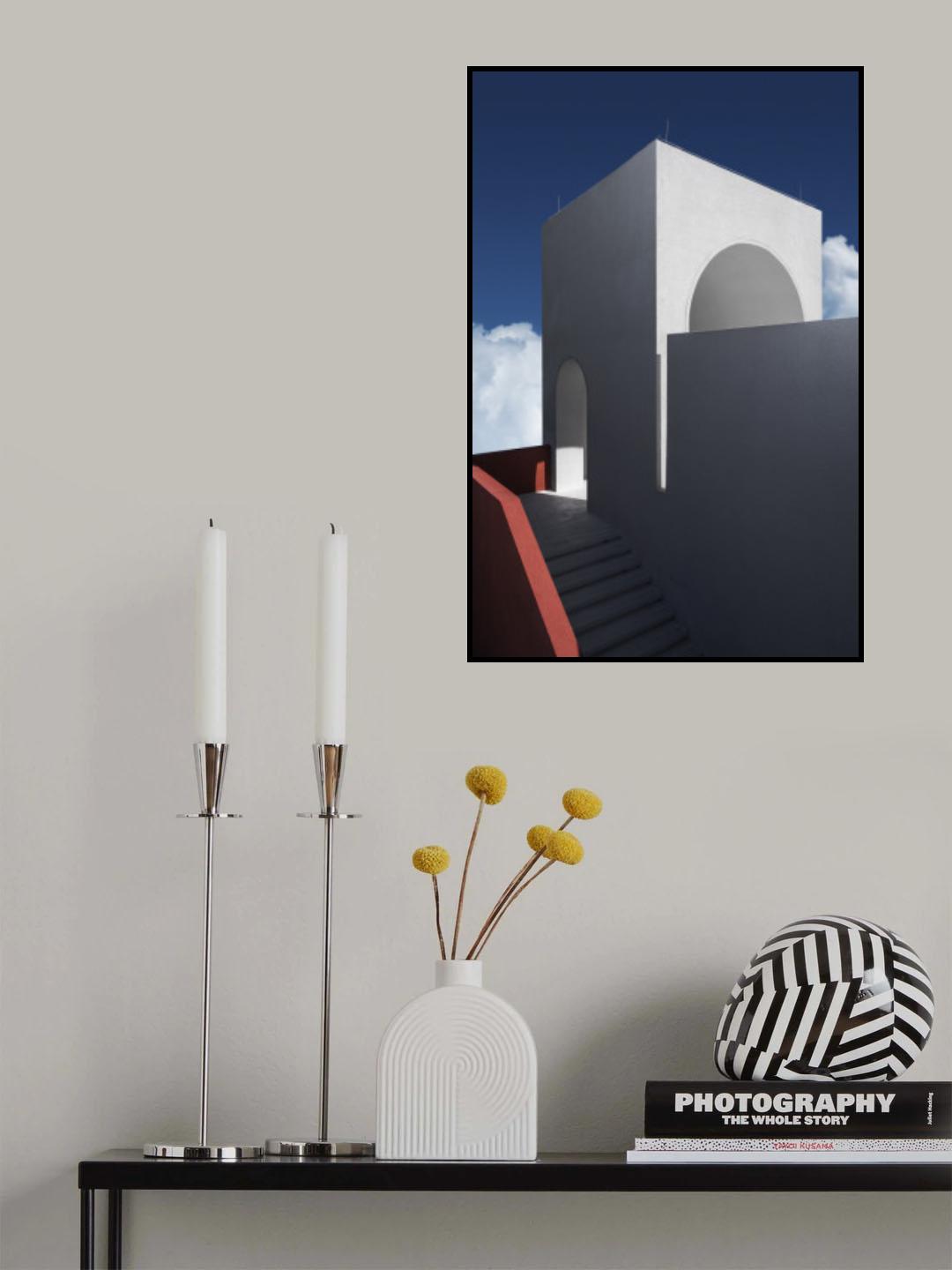 Way To The Sky Poster och Canvastavla