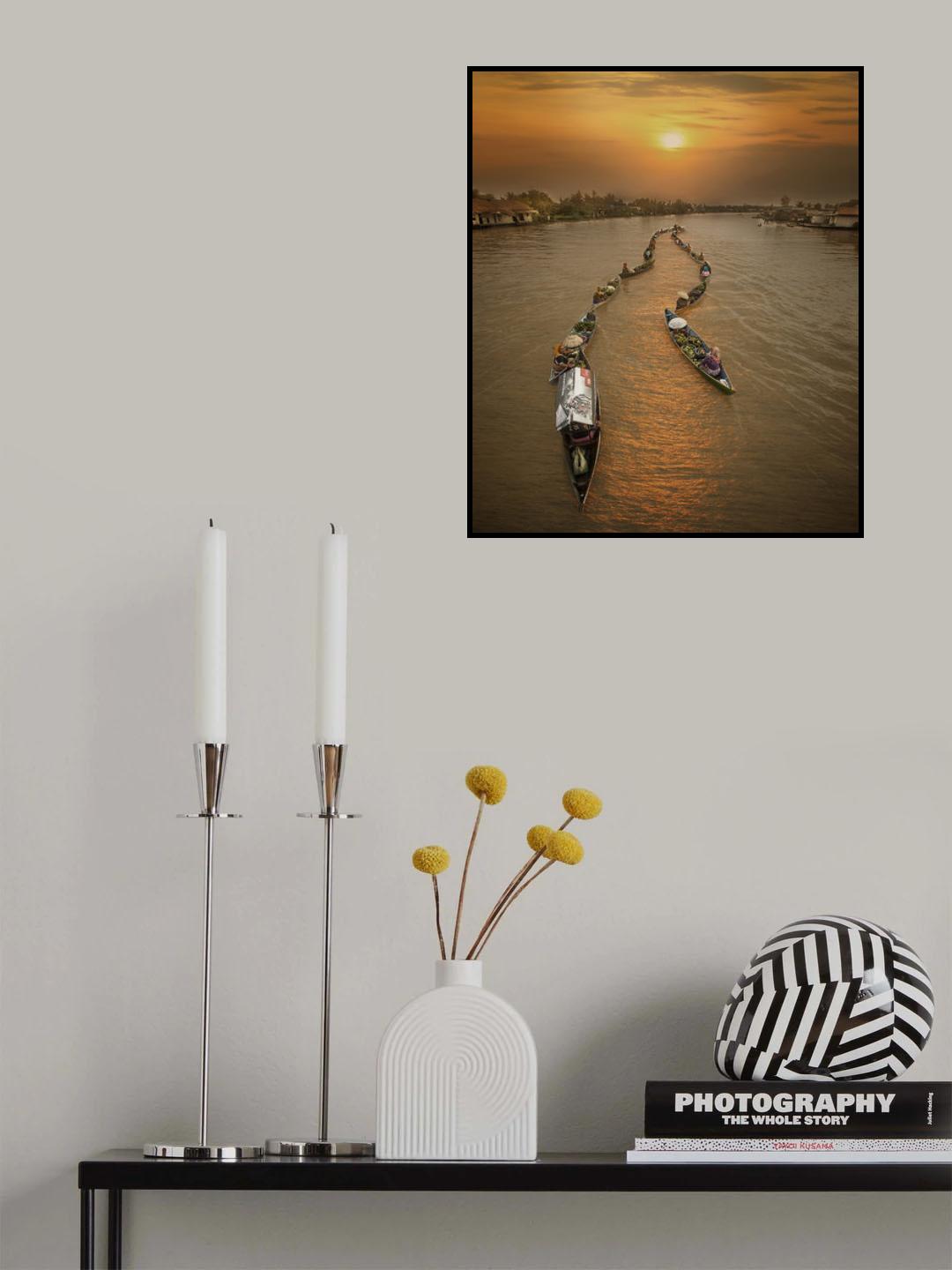 Into The Sun Poster och Canvastavla