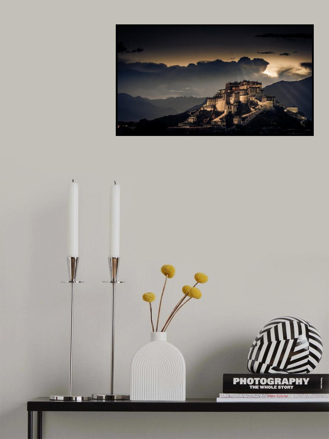 Potala Palace《金色之城》 Poster och Canvastavla