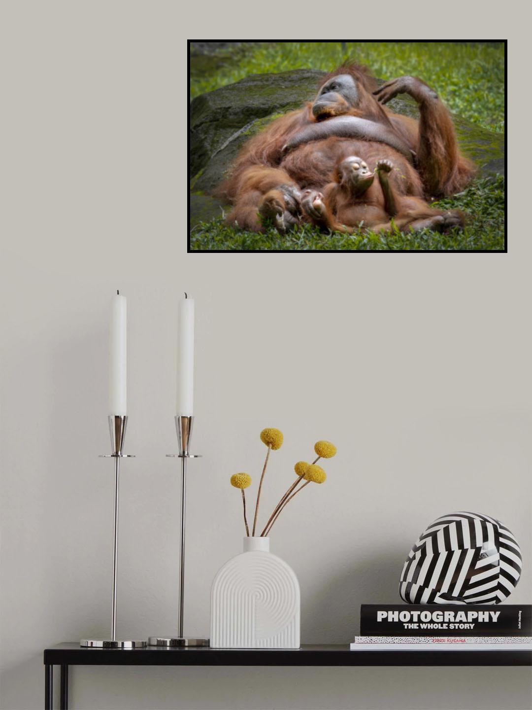 me and daughter Poster och Canvastavla