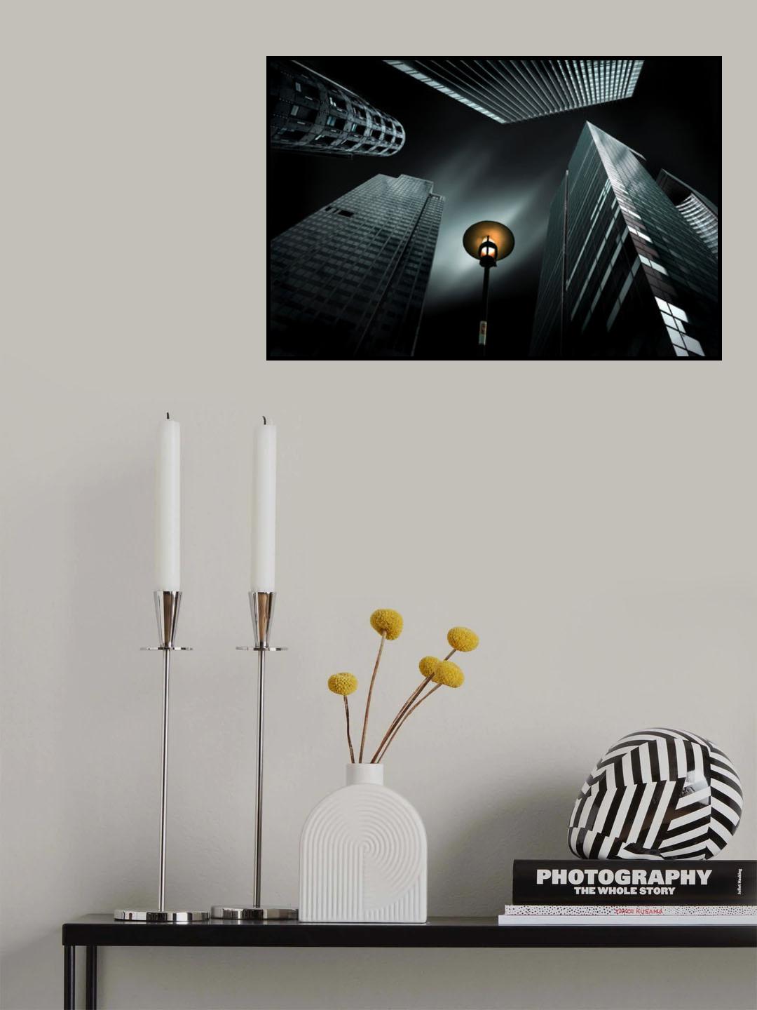 Bright darkness Poster och Canvastavla