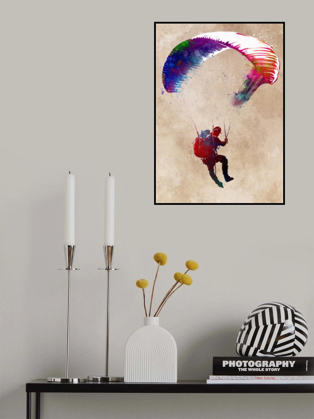 Paratrooper sport art #paratrooper Poster och Canvastavla