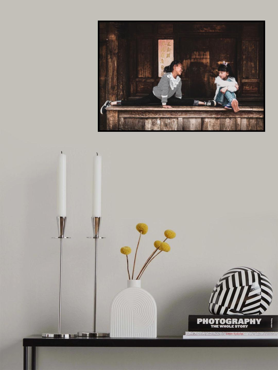 Funny girls Poster och Canvastavla