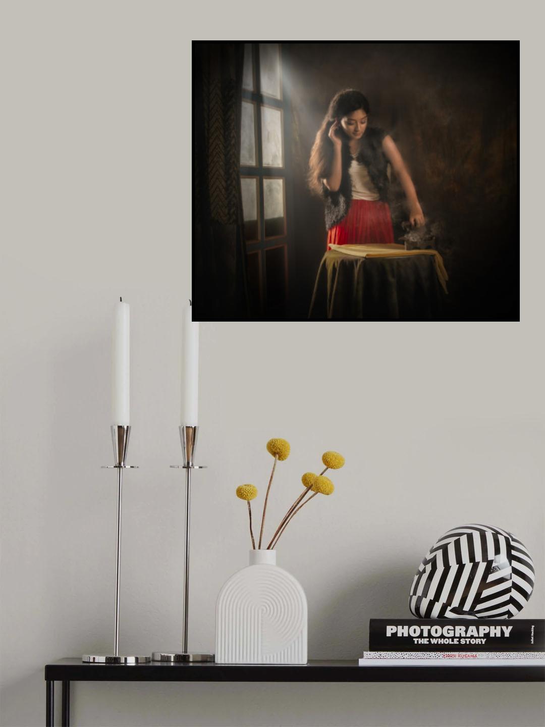 DAILY WORK Poster och Canvastavla