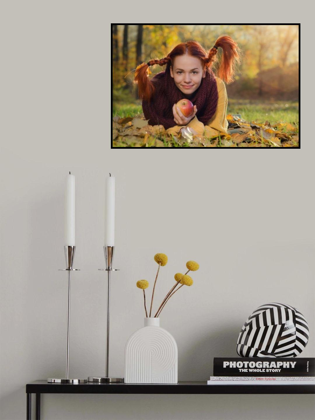 Pippy Longstocking. Poster och Canvastavla