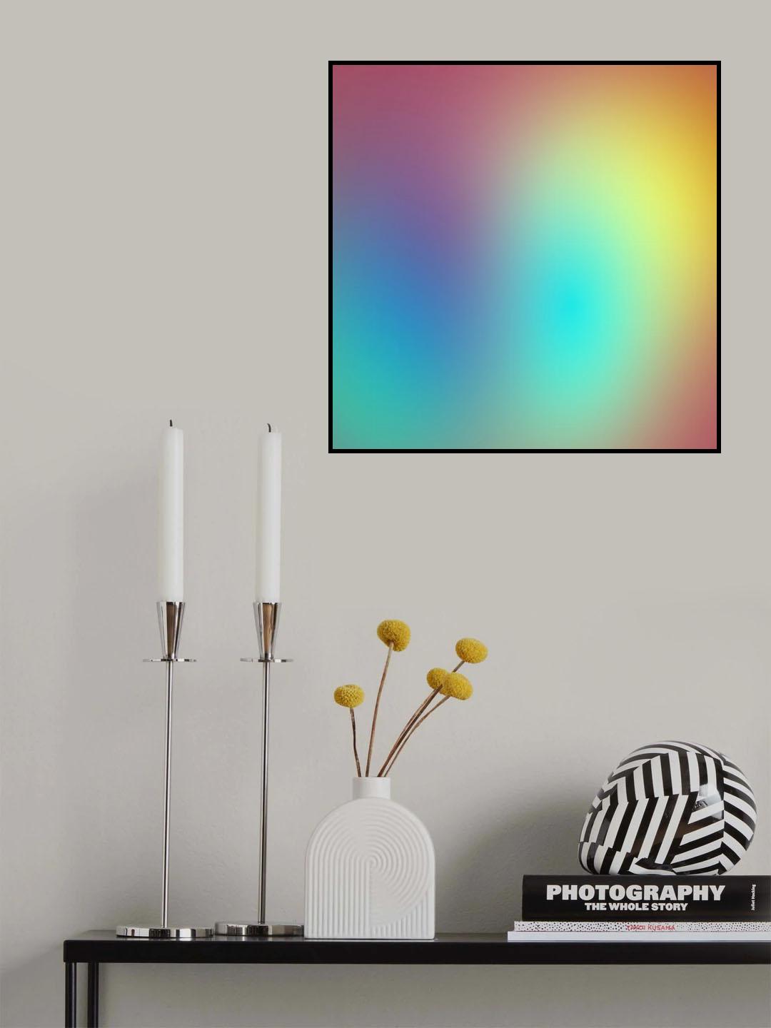 Smooth Gradient Backgrounds 3 Poster och Canvastavla