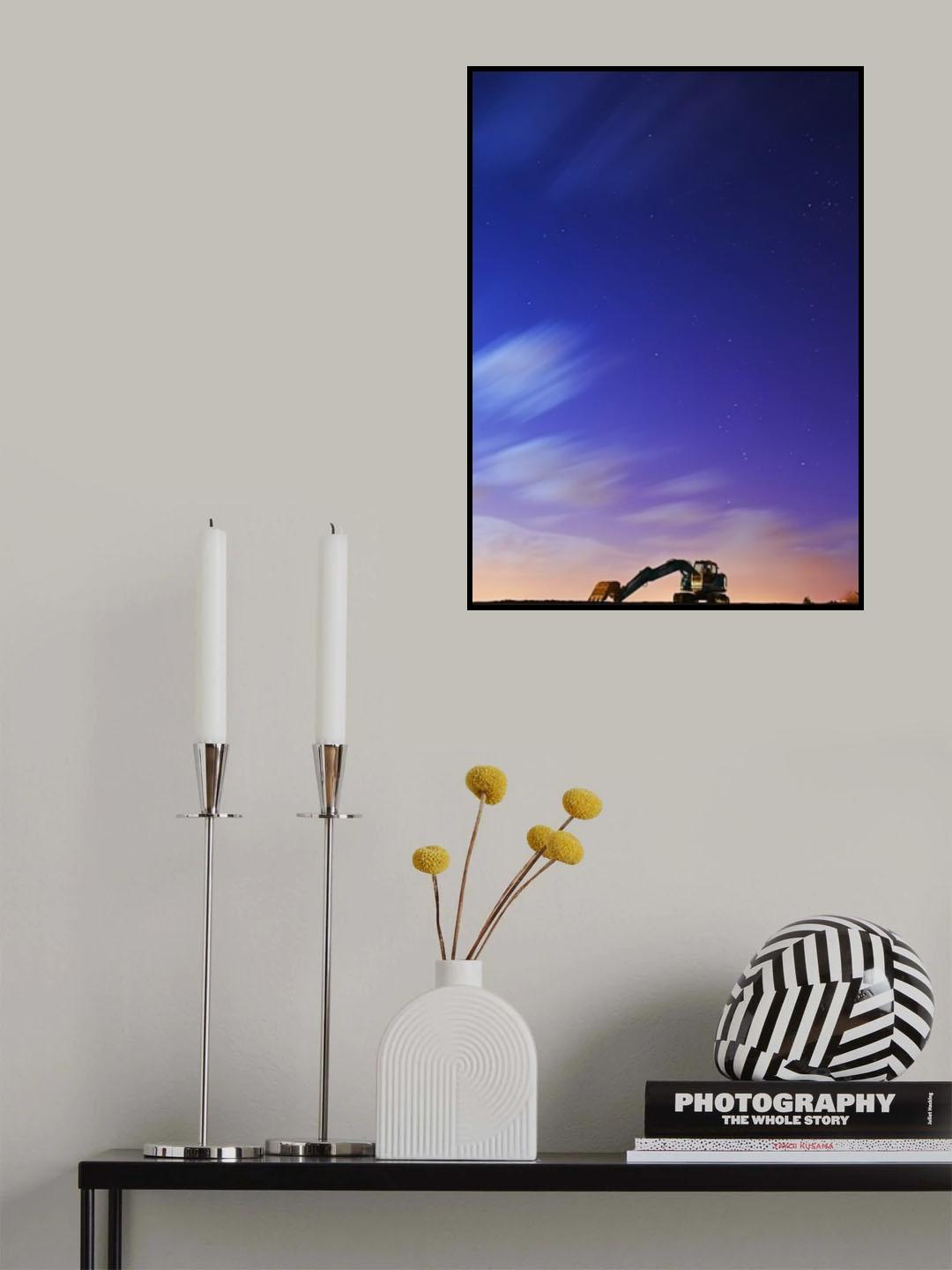 When the machines sleep Poster och Canvastavla