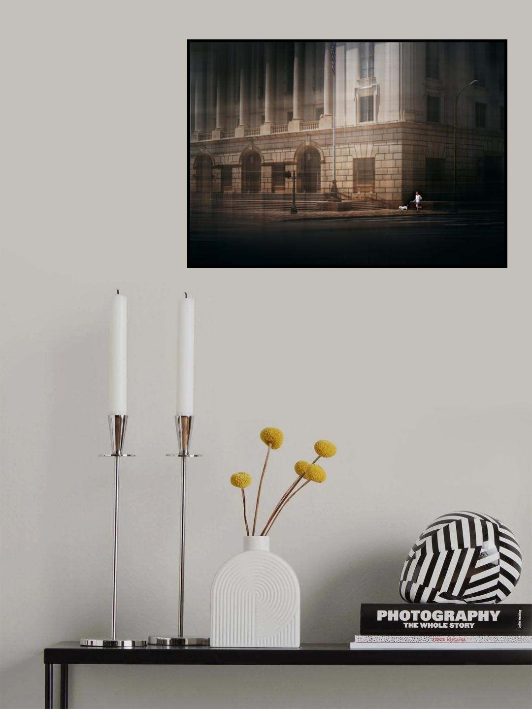 Run Poster och Canvastavla