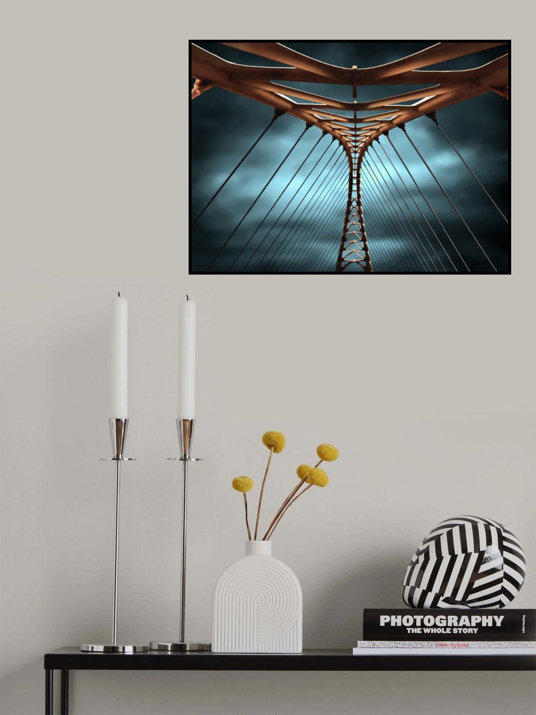 whale skeleton Poster och Canvastavla