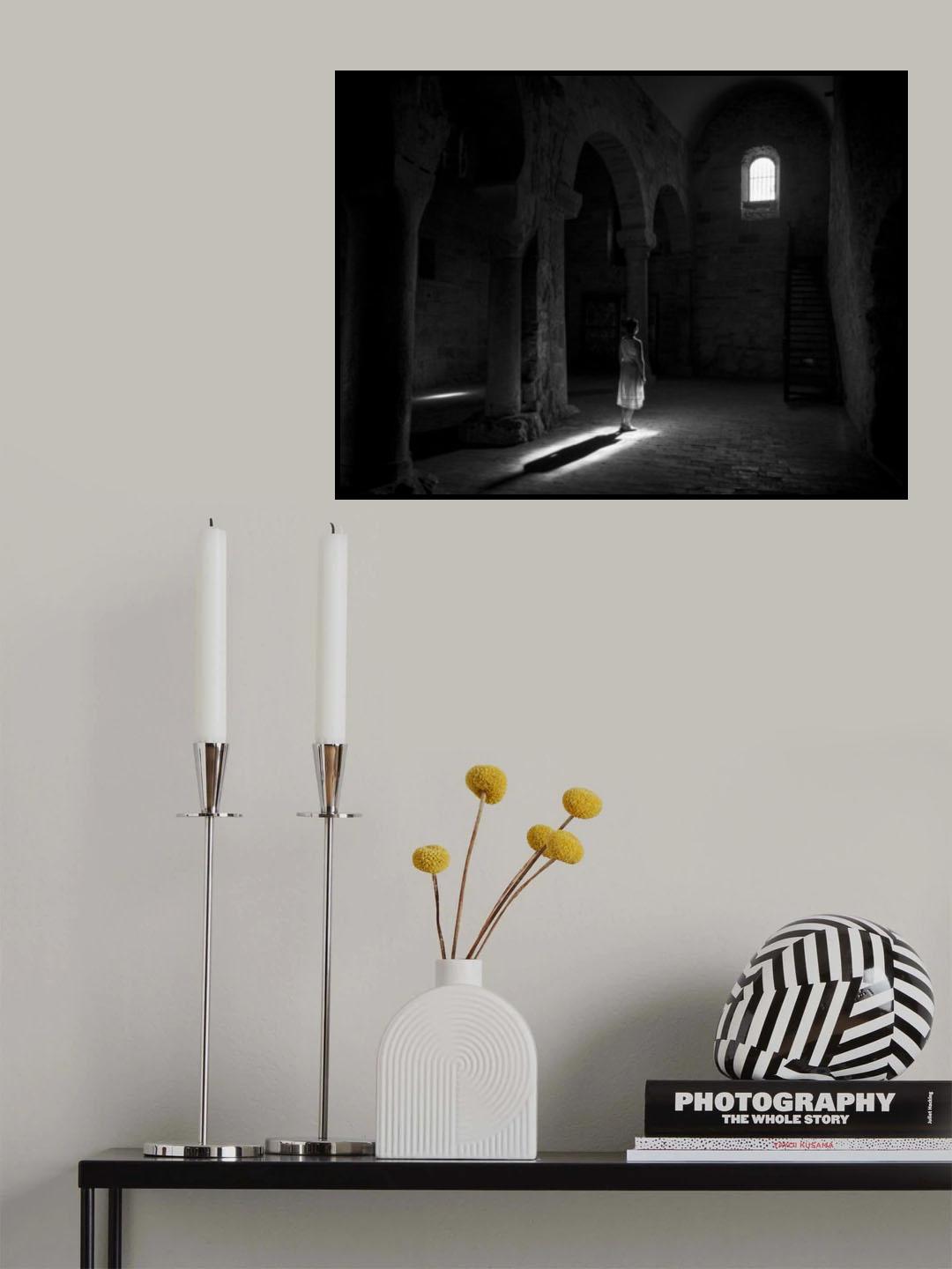 Light in the monastery of Suso Poster och Canvastavla