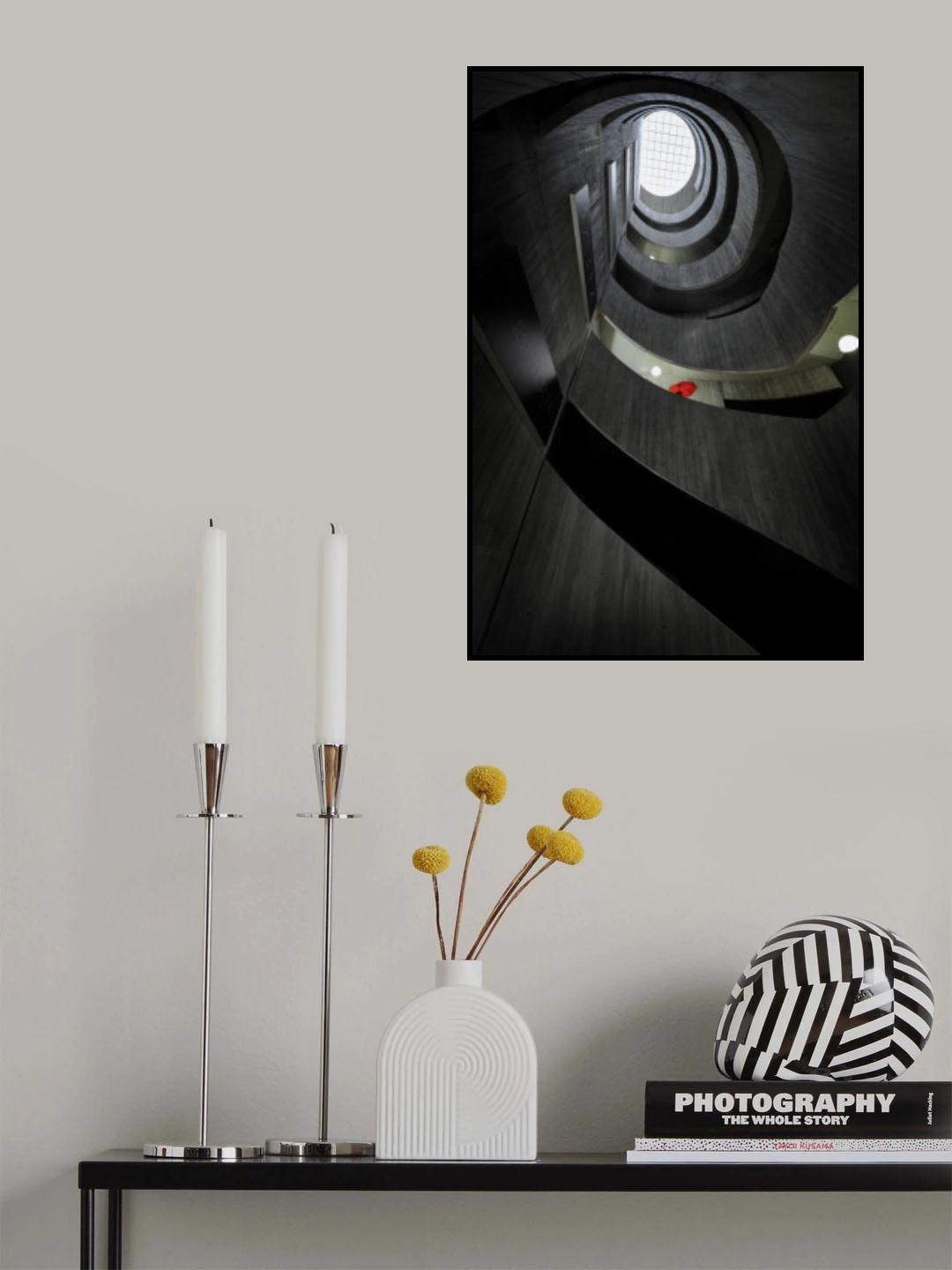 Trail of silence before rain and dew Poster och Canvastavla