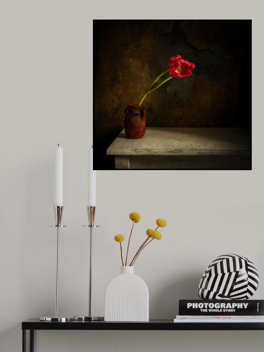 still life with flower Poster och Canvastavla