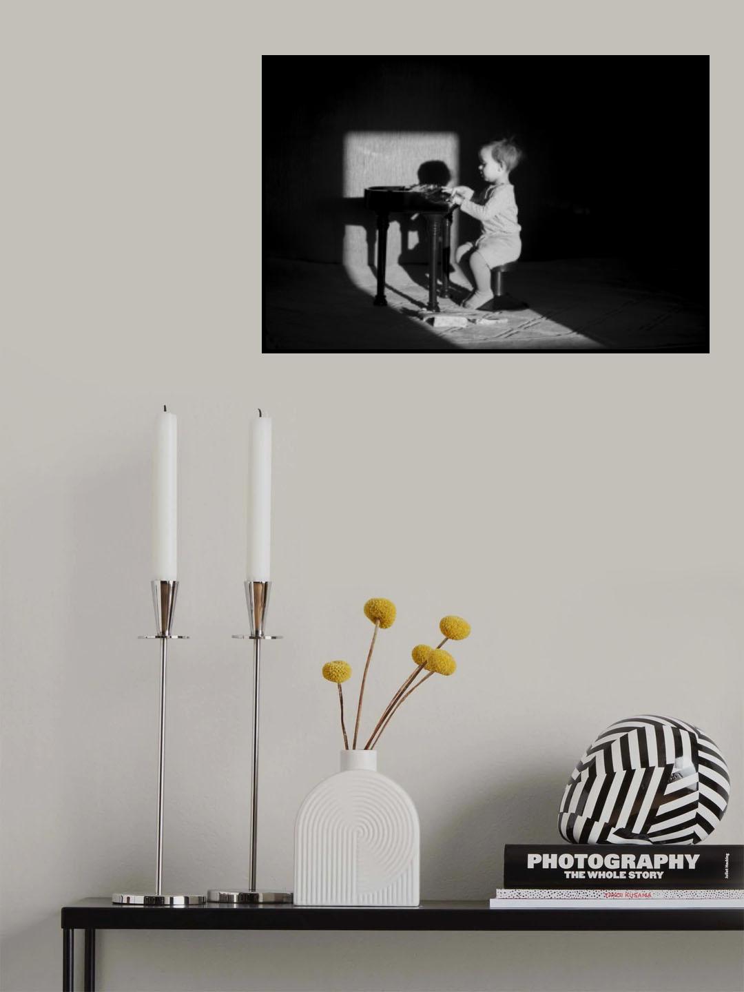 The Piano Man Poster och Canvastavla