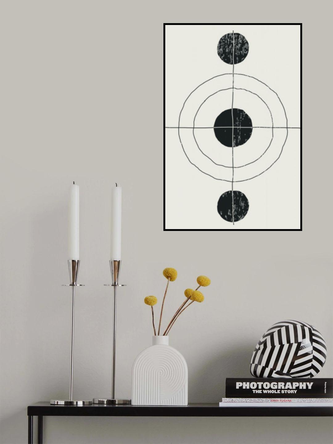 Minimal Geometric Shapes #3 Poster och Canvastavla