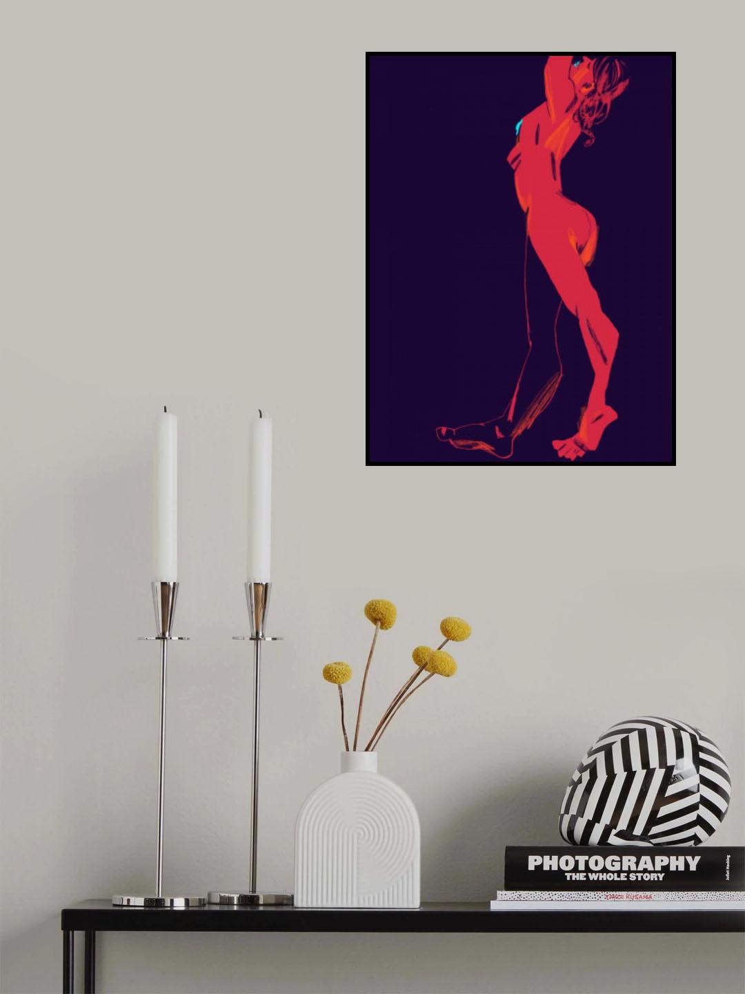 Girl Dance Poster och Canvastavla
