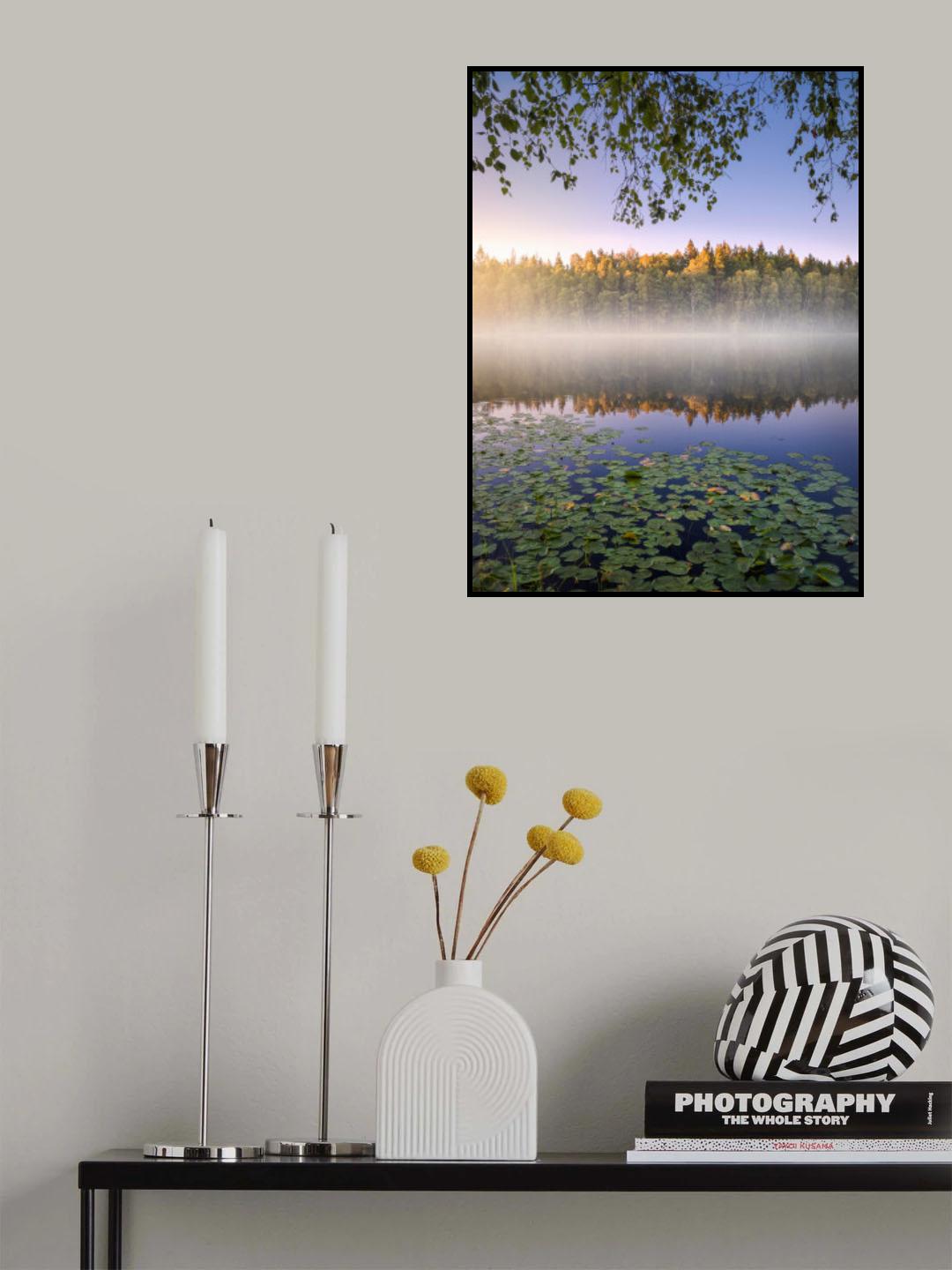 Calm summer night Poster och Canvastavla