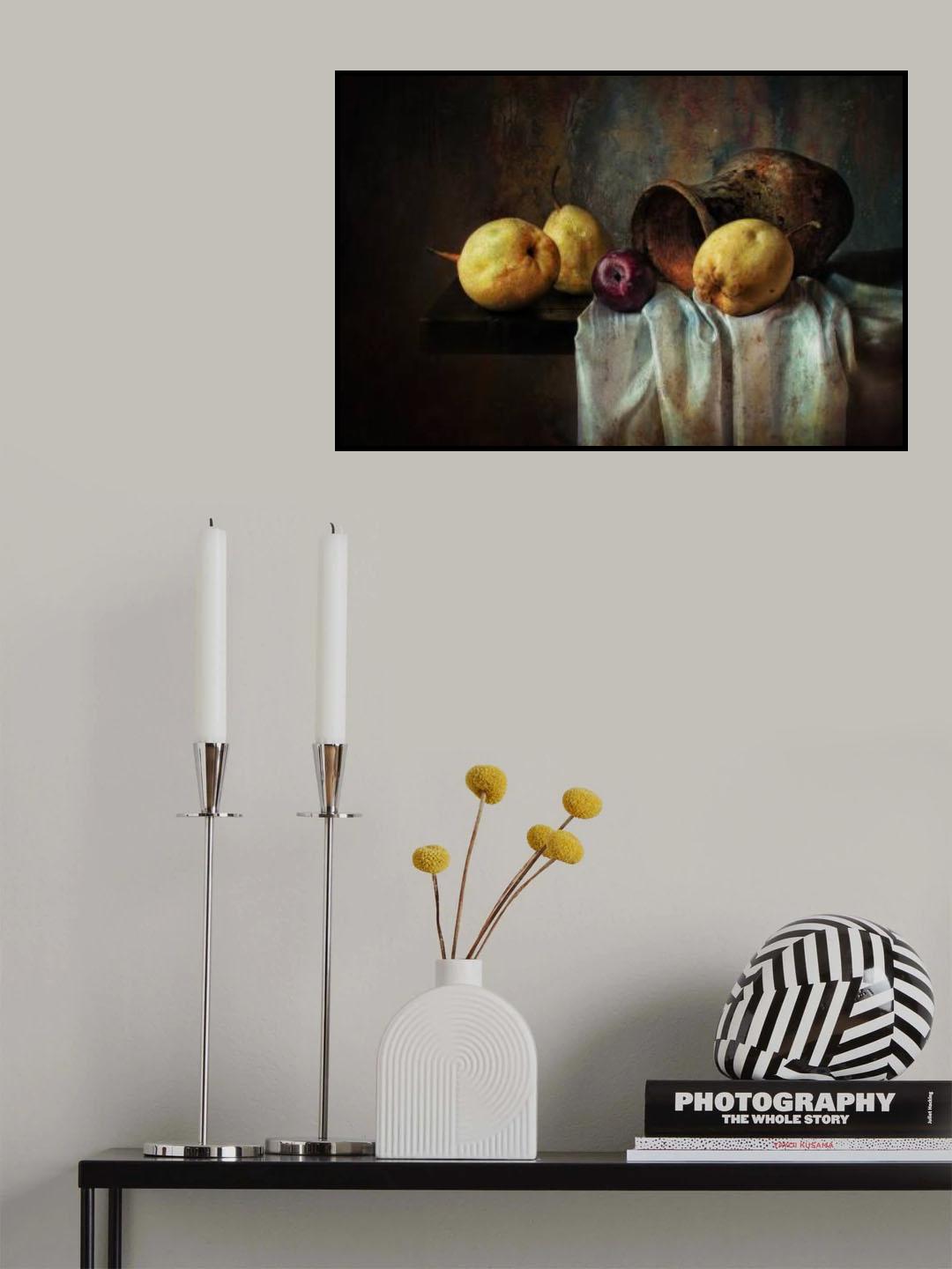 Sketch with pears Poster och Canvastavla