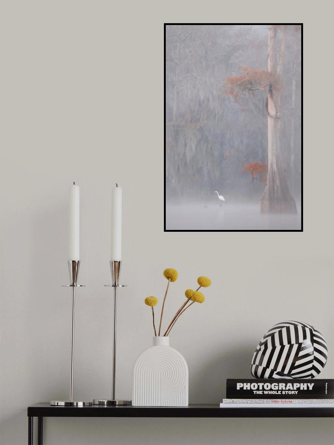 egrette Poster och Canvastavla