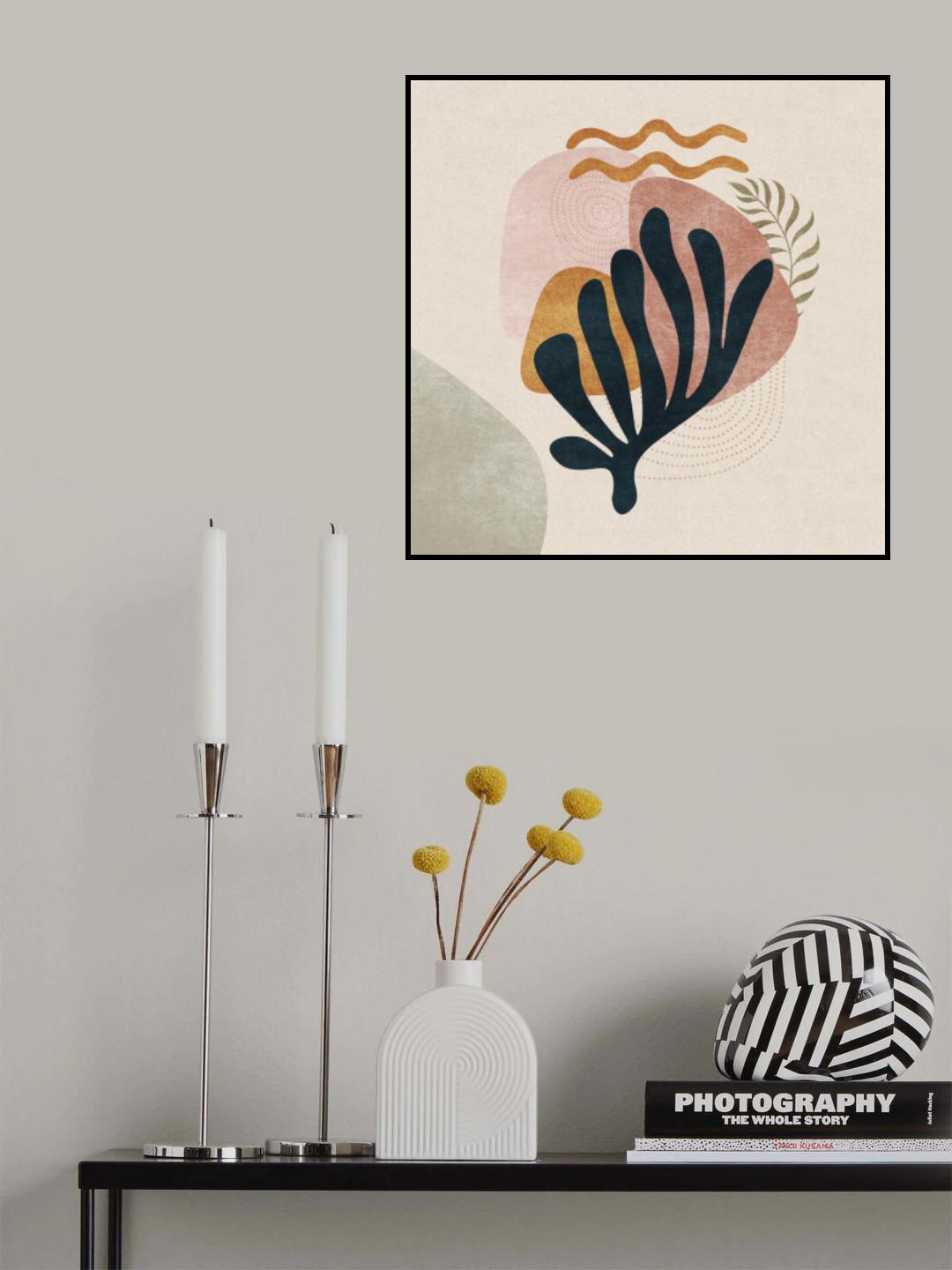 Coral Poster och Canvastavla