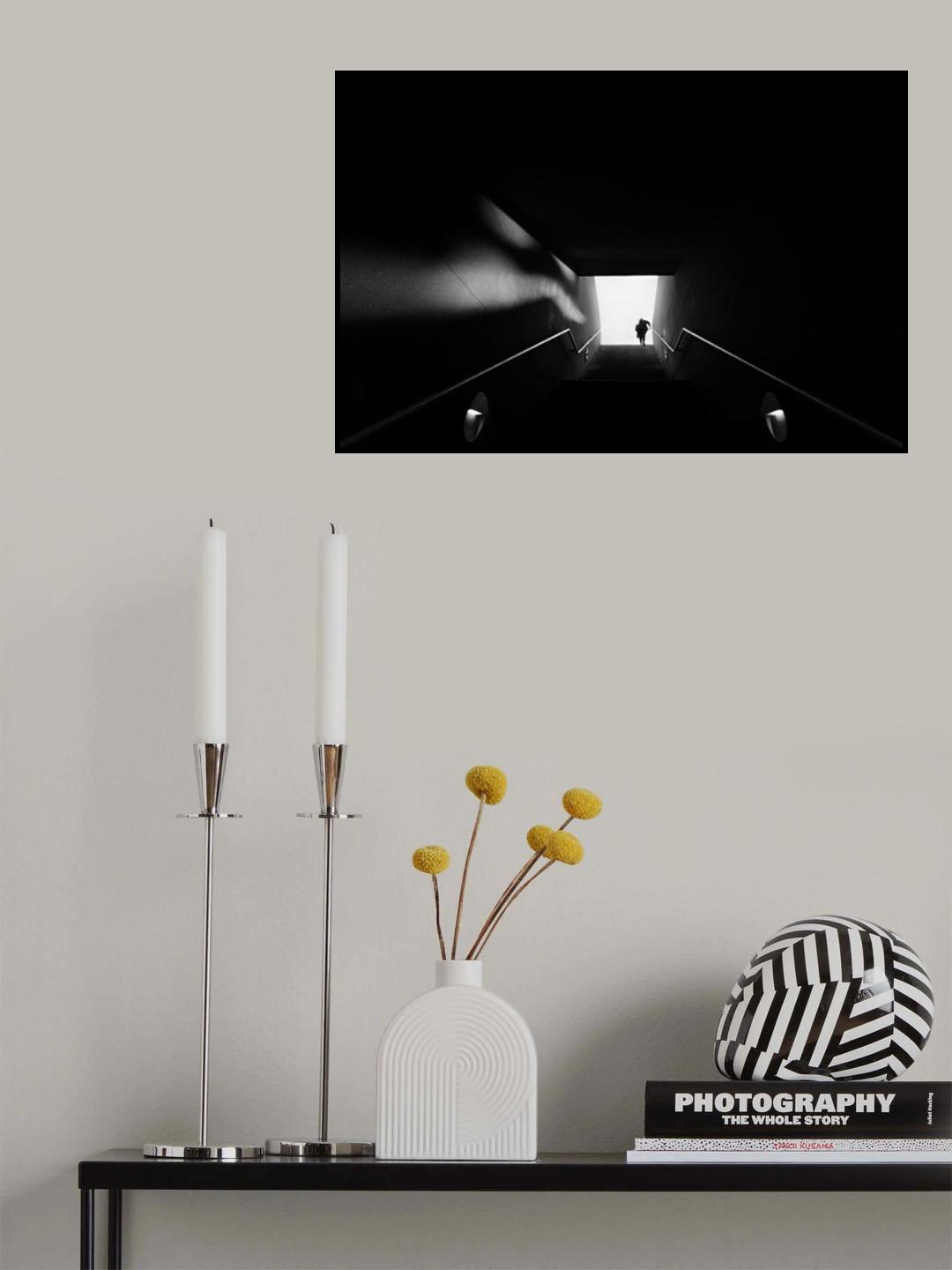 never ending fight.... life... Poster och Canvastavla