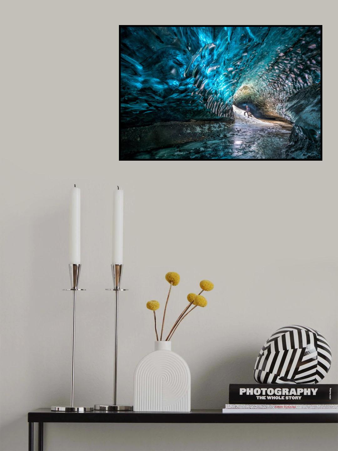 Mysterious Sapphire Poster och Canvastavla