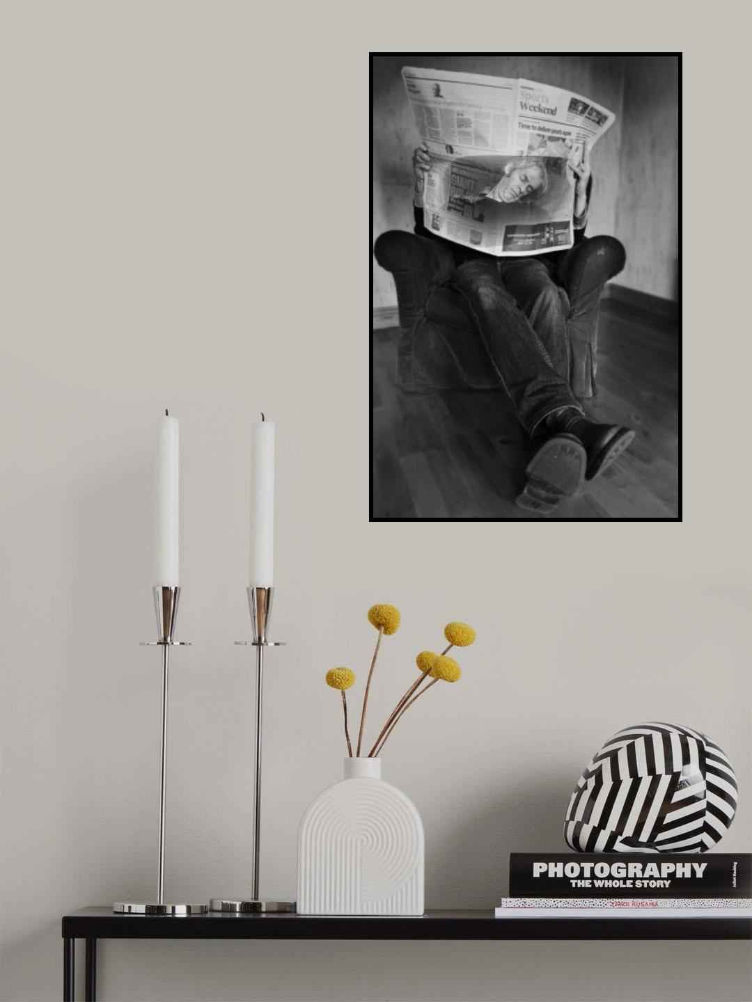 Catching Up Poster och Canvastavla