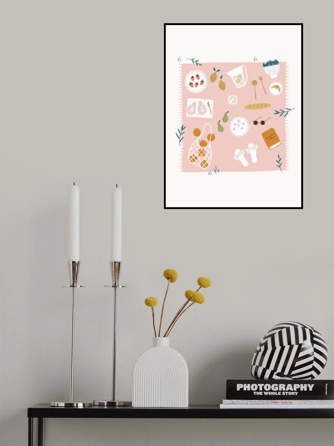 Garden & Chill Poster och Canvastavla