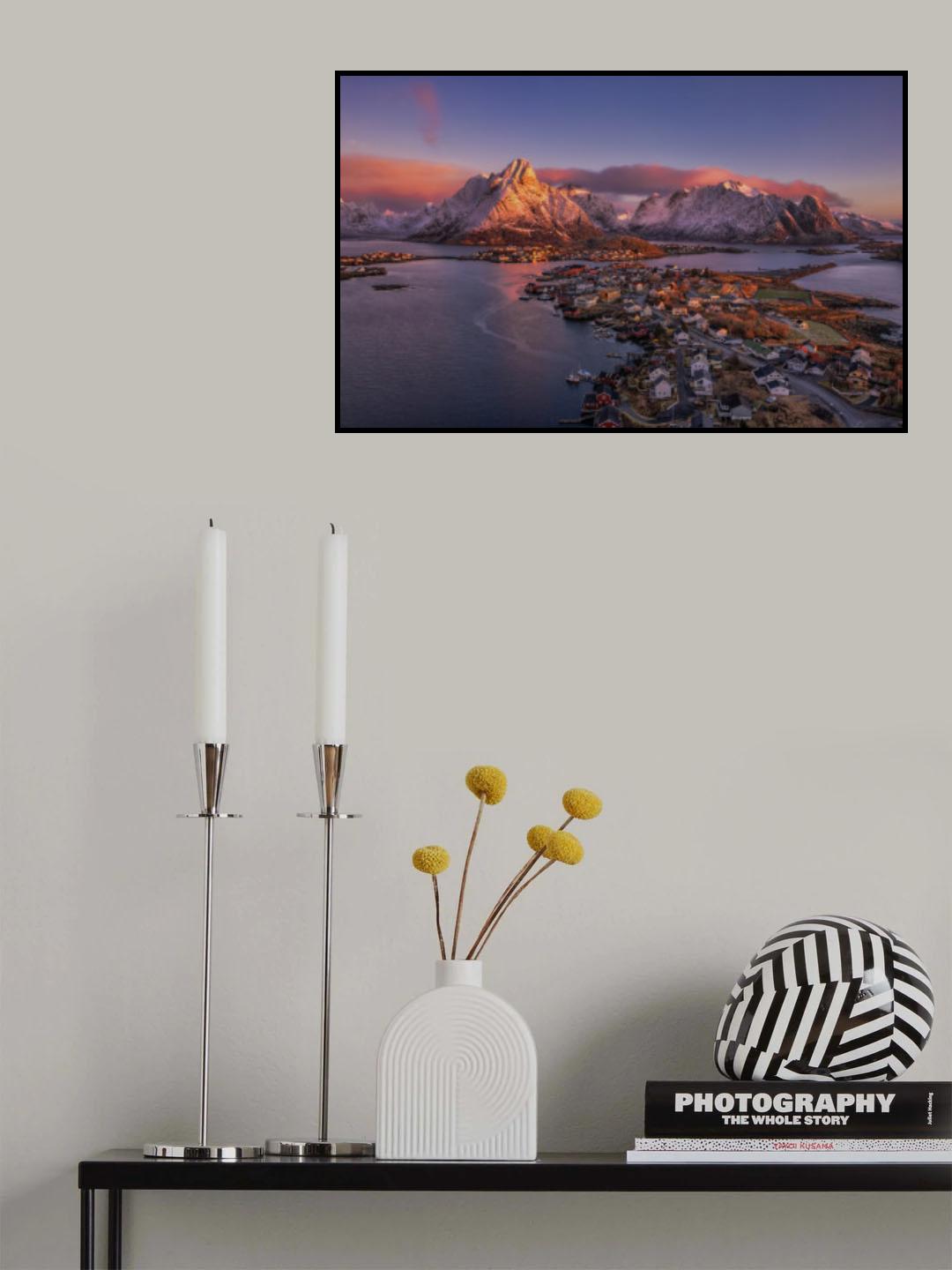 Sunrise at Lofoten Poster och Canvastavla