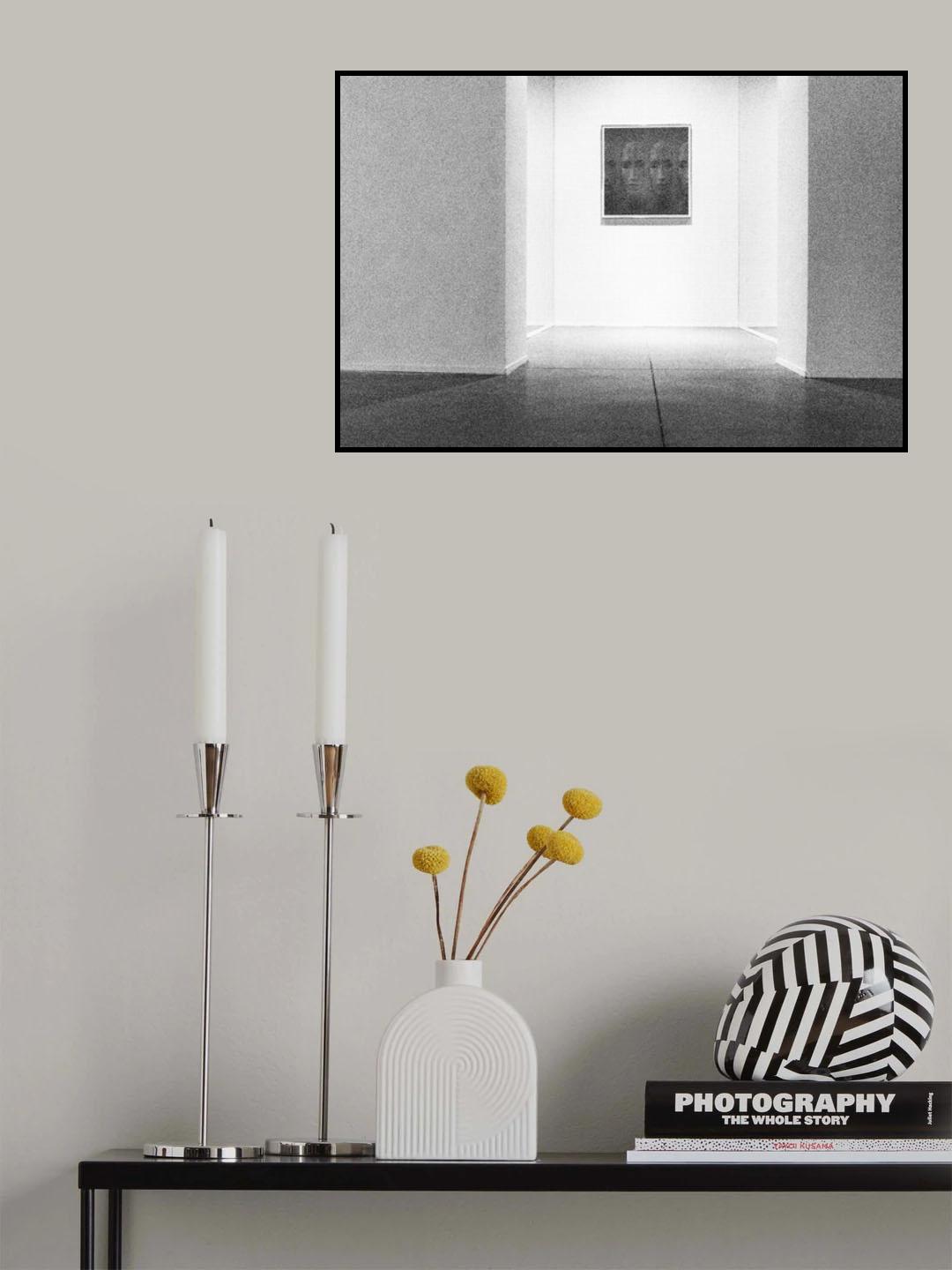 Quiet Poster och Canvastavla