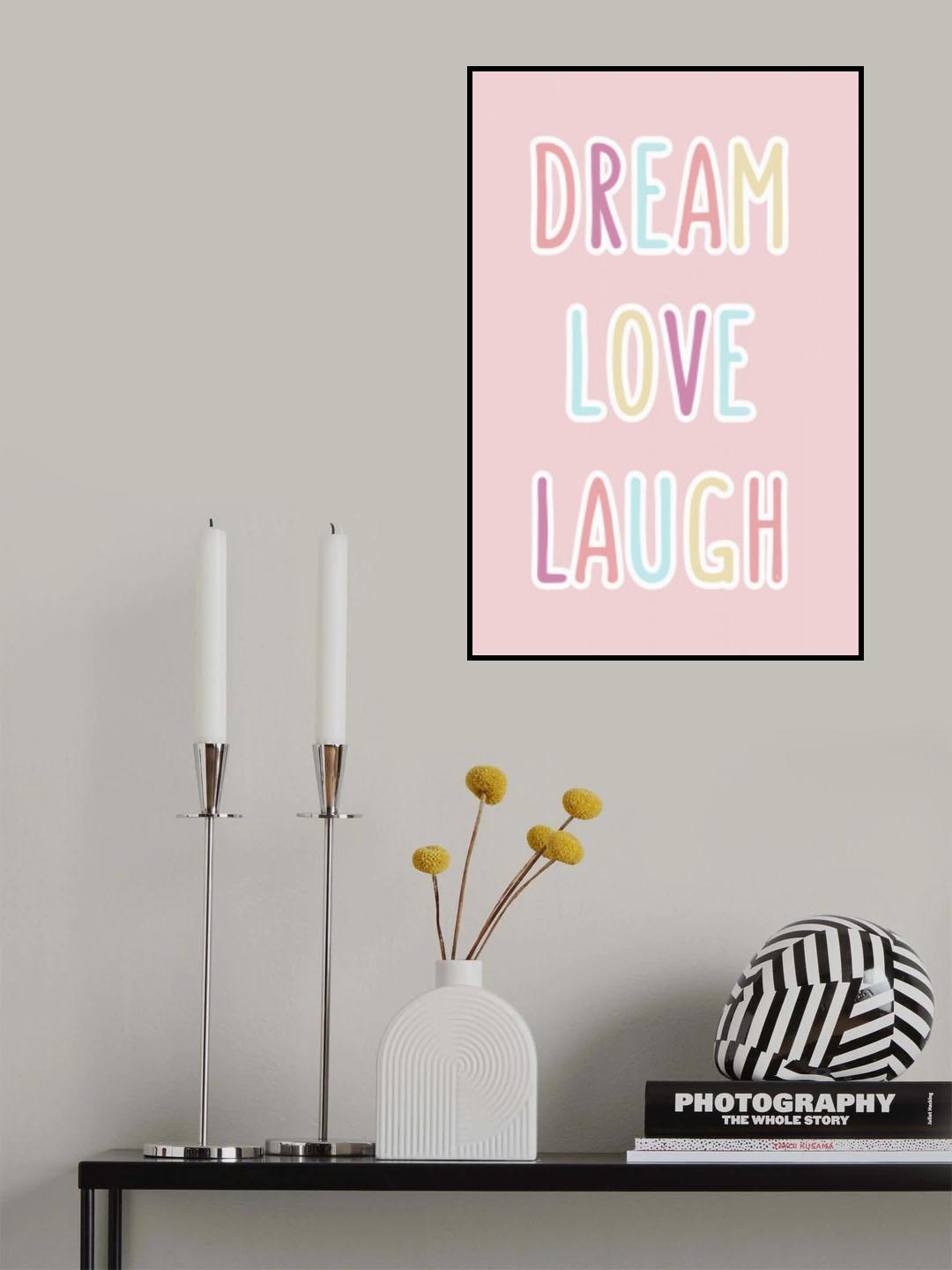 Dream Love Poster och Canvastavla