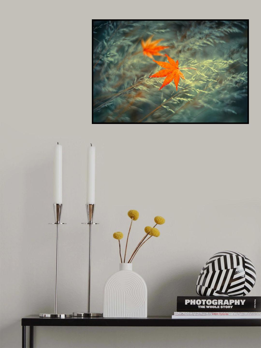 At the End of Autumn Poster och Canvastavla