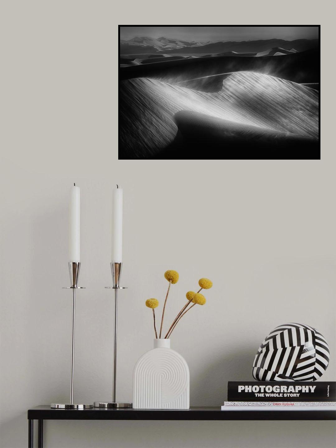 Burning desert Poster och Canvastavla