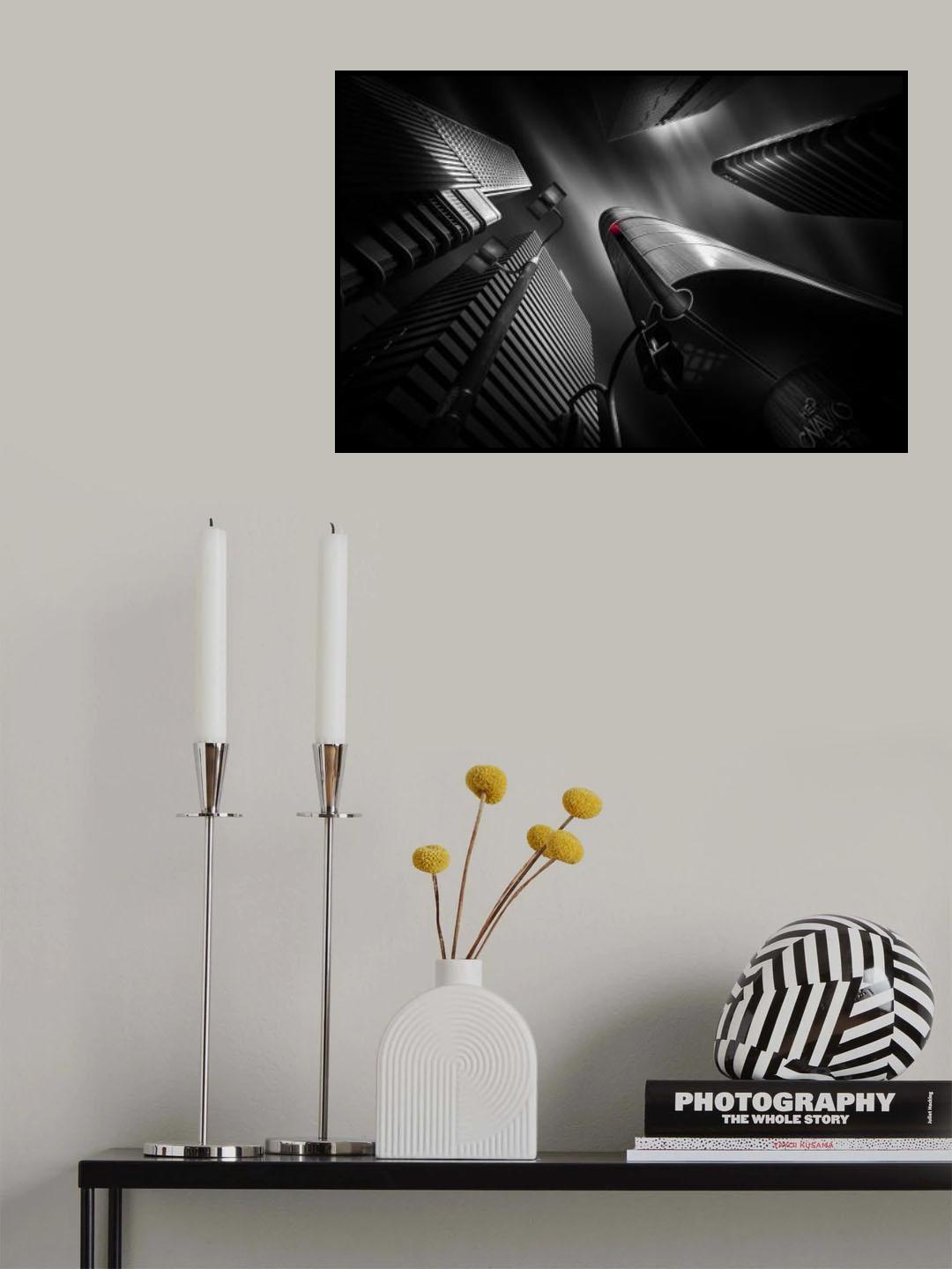 Evil Red Poster och Canvastavla