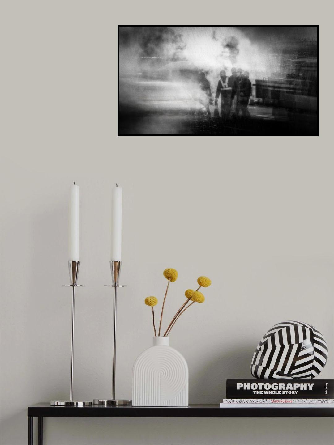 Morning work Poster och Canvastavla
