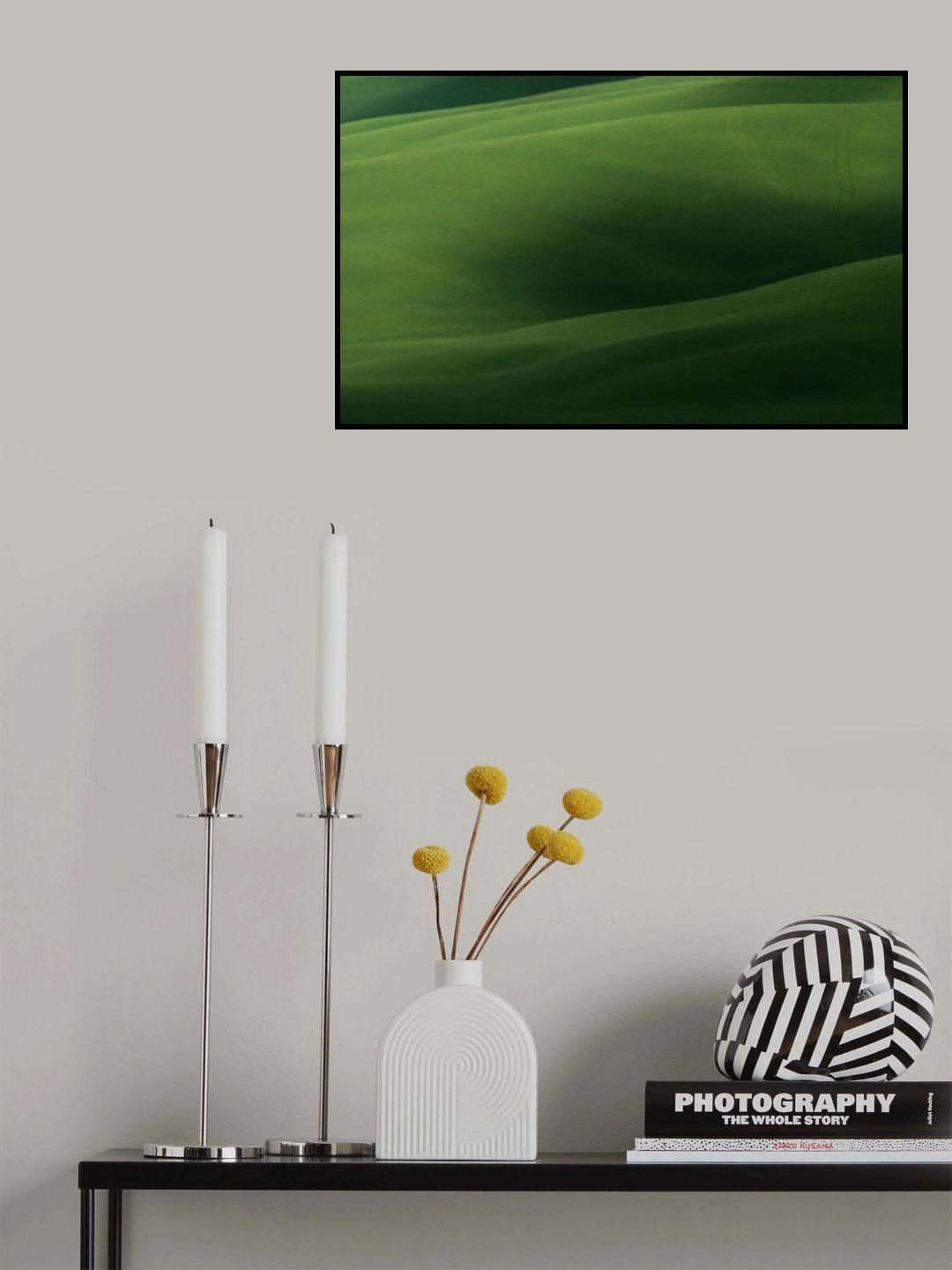 Green in all its nuances Poster och Canvastavla