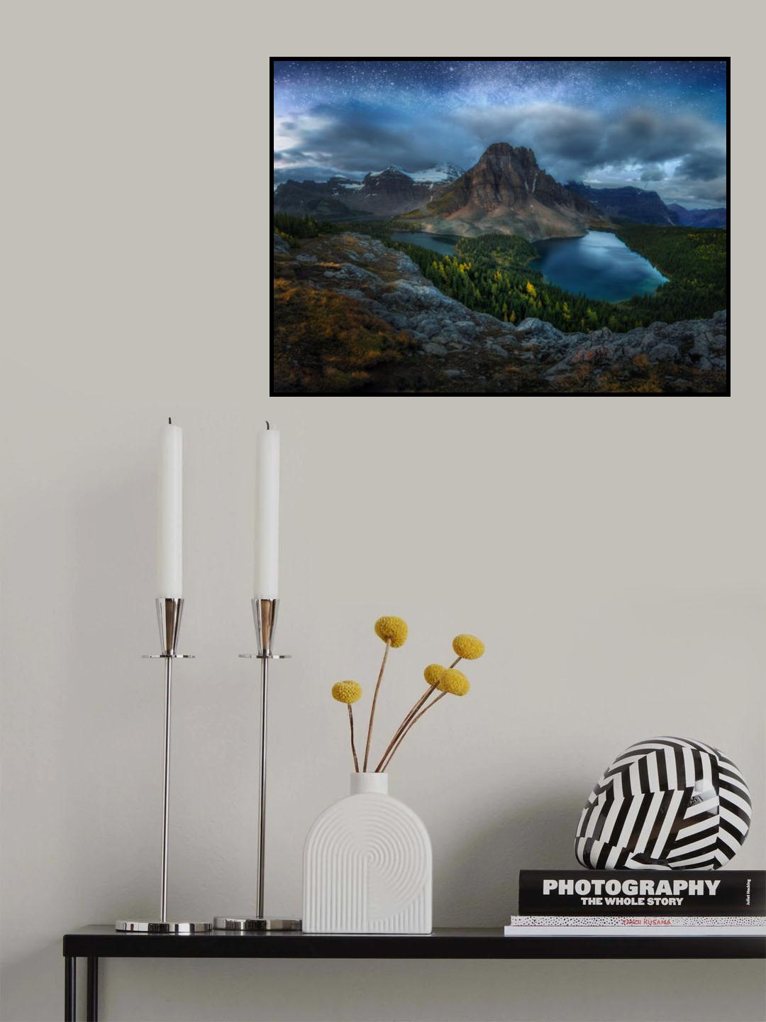 Lighting Up The Candles Poster och Canvastavla