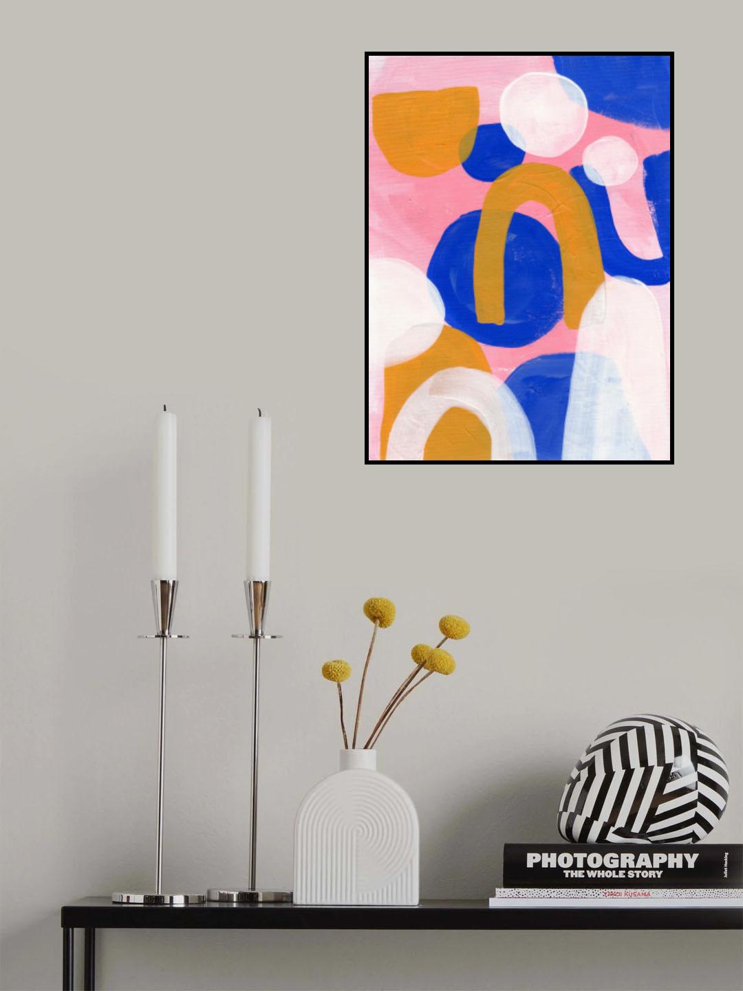 Pink Prom Poster och Canvastavla