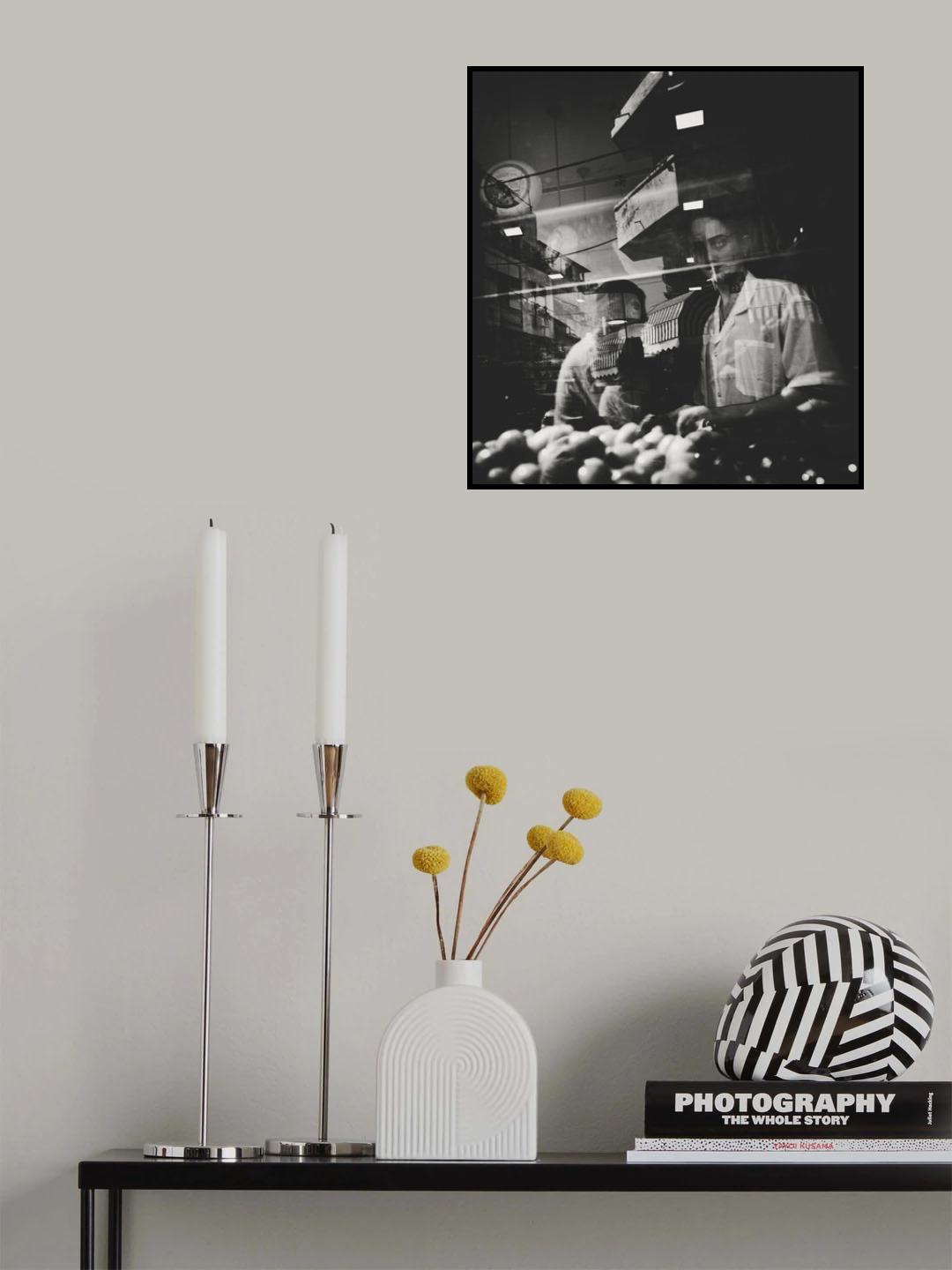 Olive seller Poster och Canvastavla