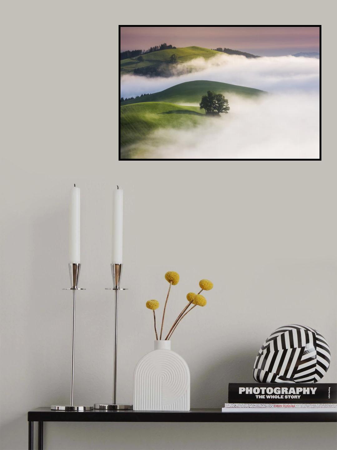 green Hills Poster och Canvastavla