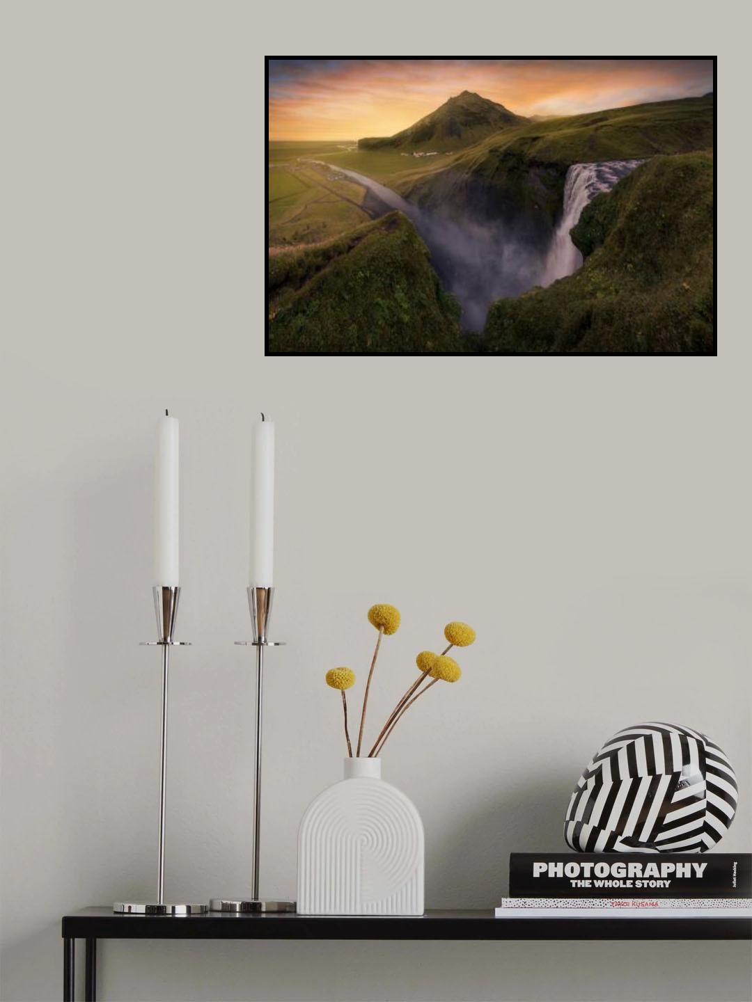 Skoga-sun Poster och Canvastavla