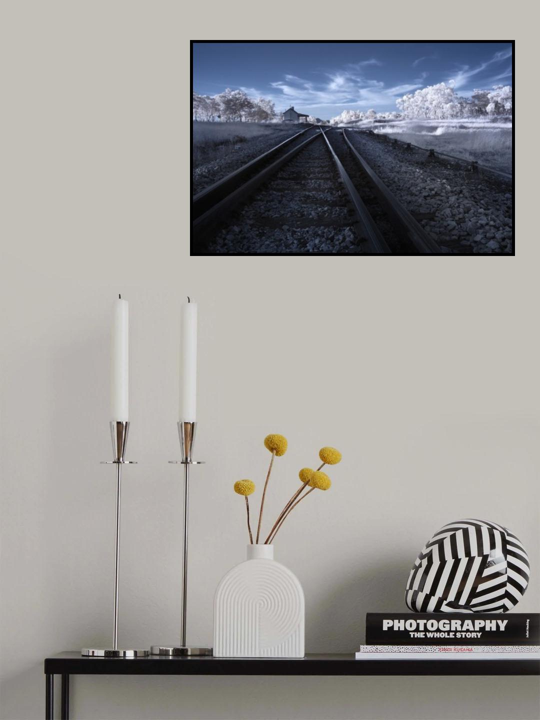 Tracks to nowhere Poster och Canvastavla