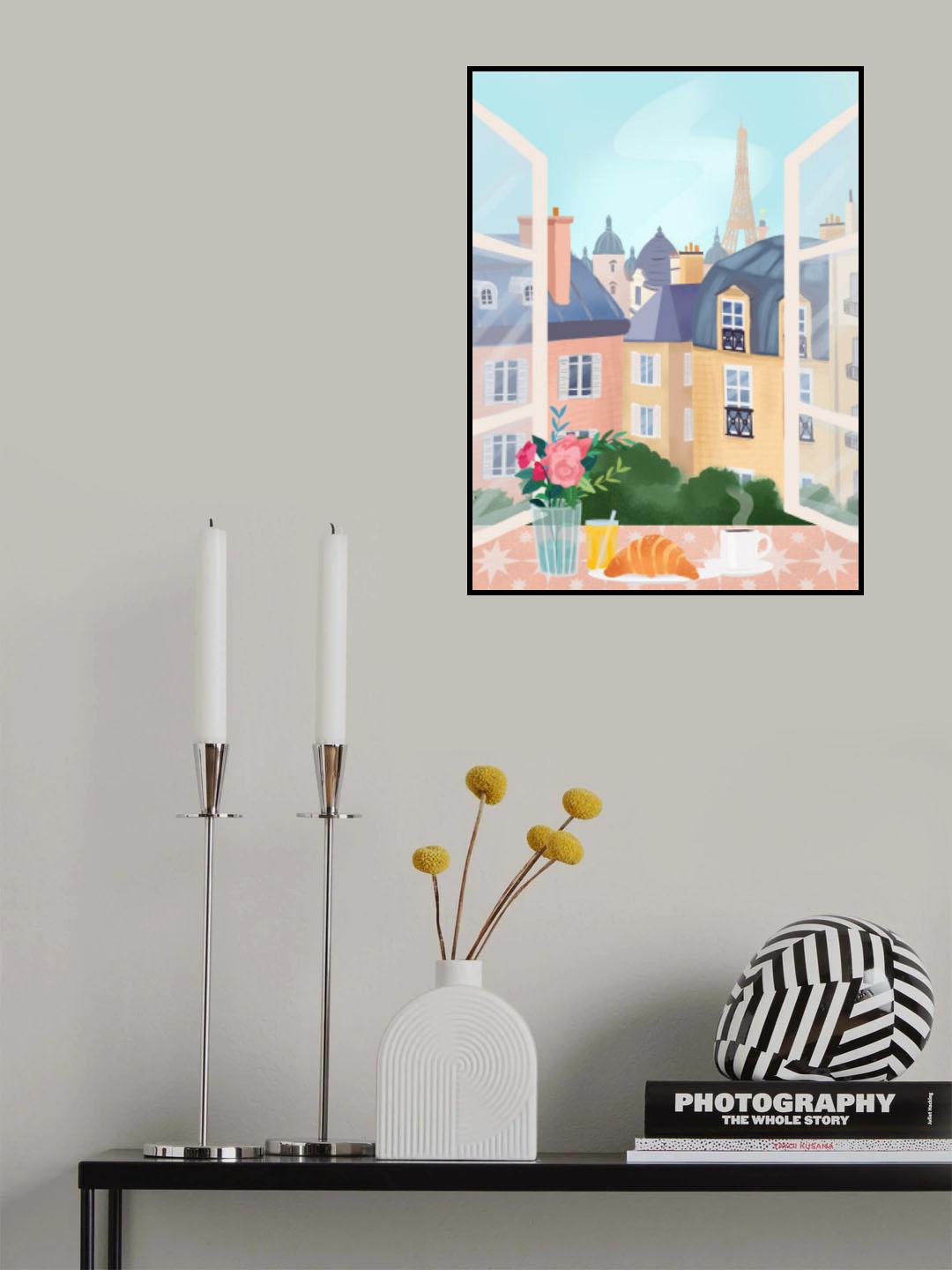 Paris Poster och Canvastavla