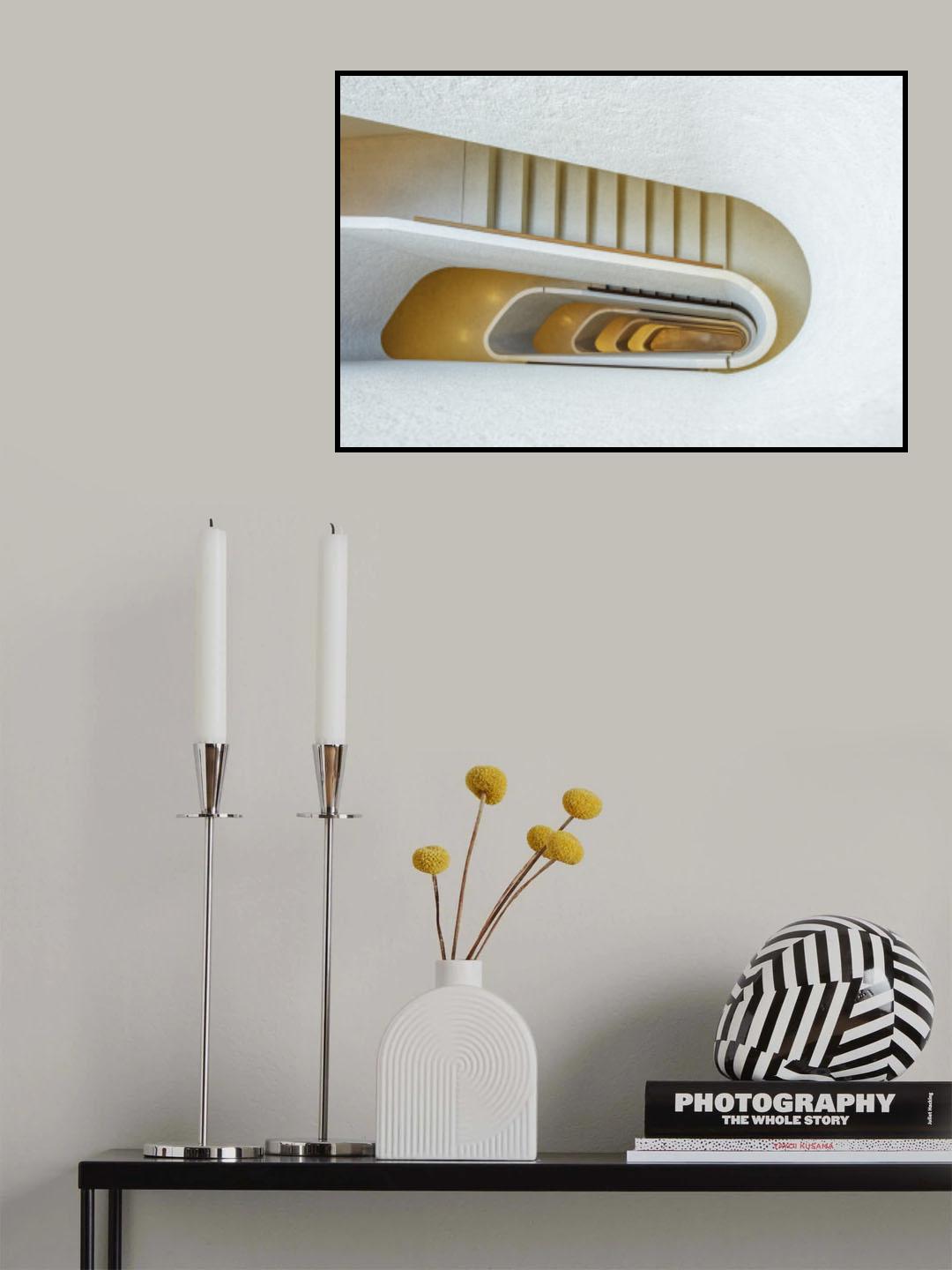 white Lady Poster och Canvastavla
