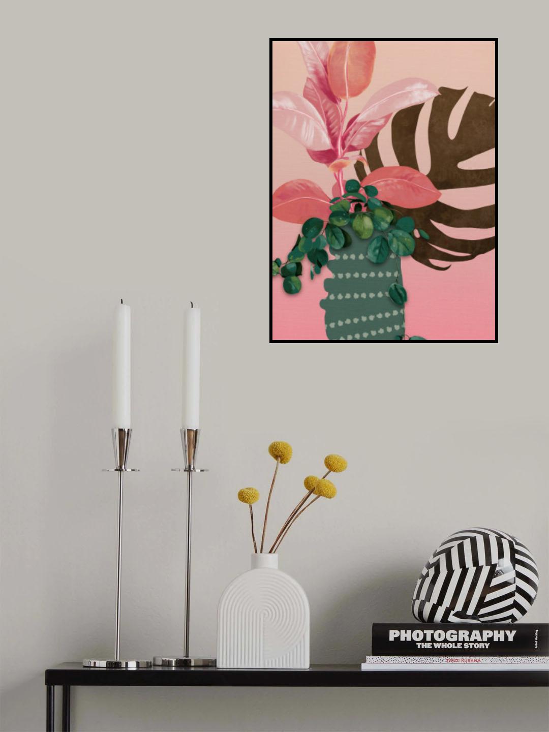 Leaves More 6 Kopie Poster och Canvastavla